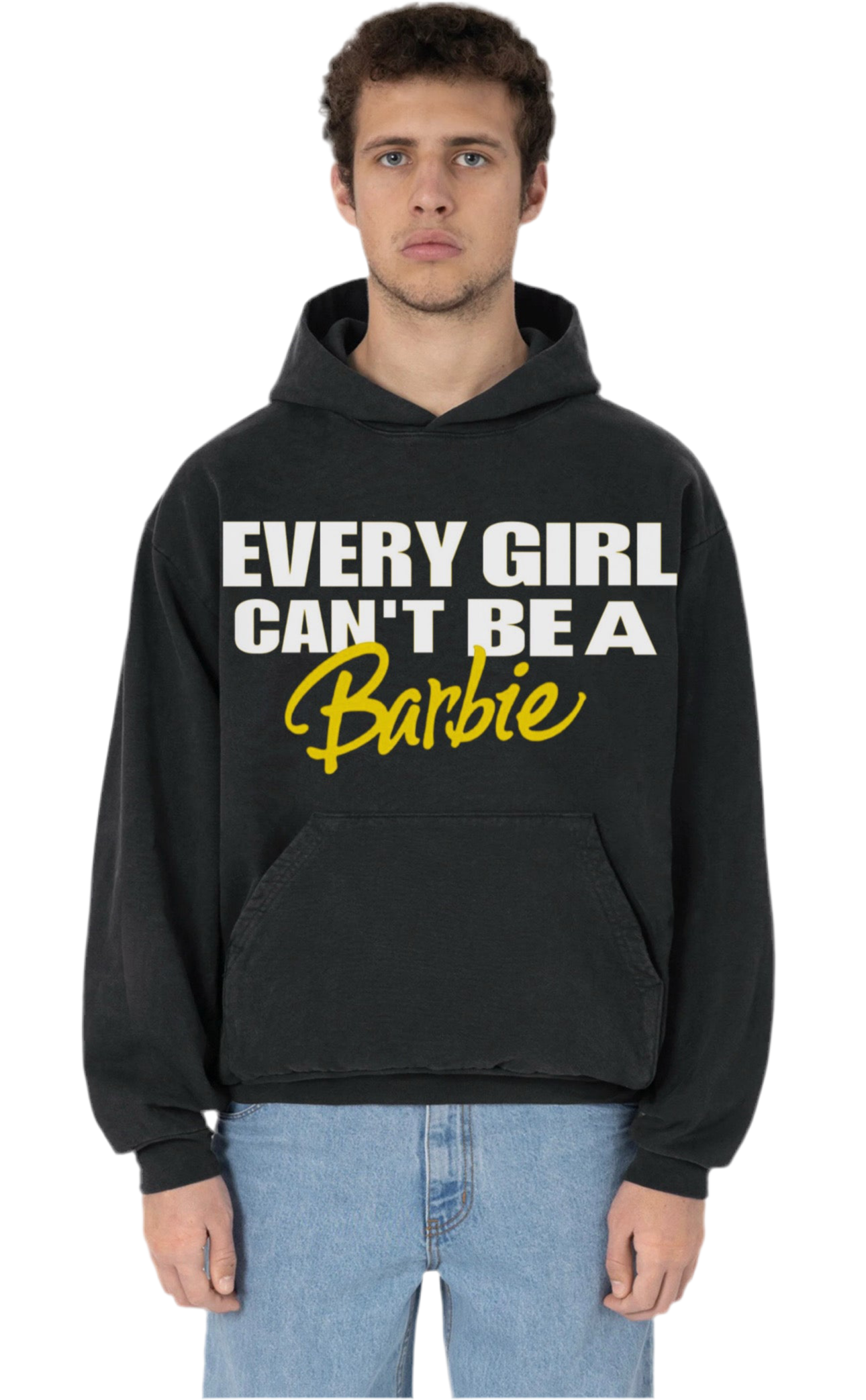 (YELLOW) Barbie hoodie