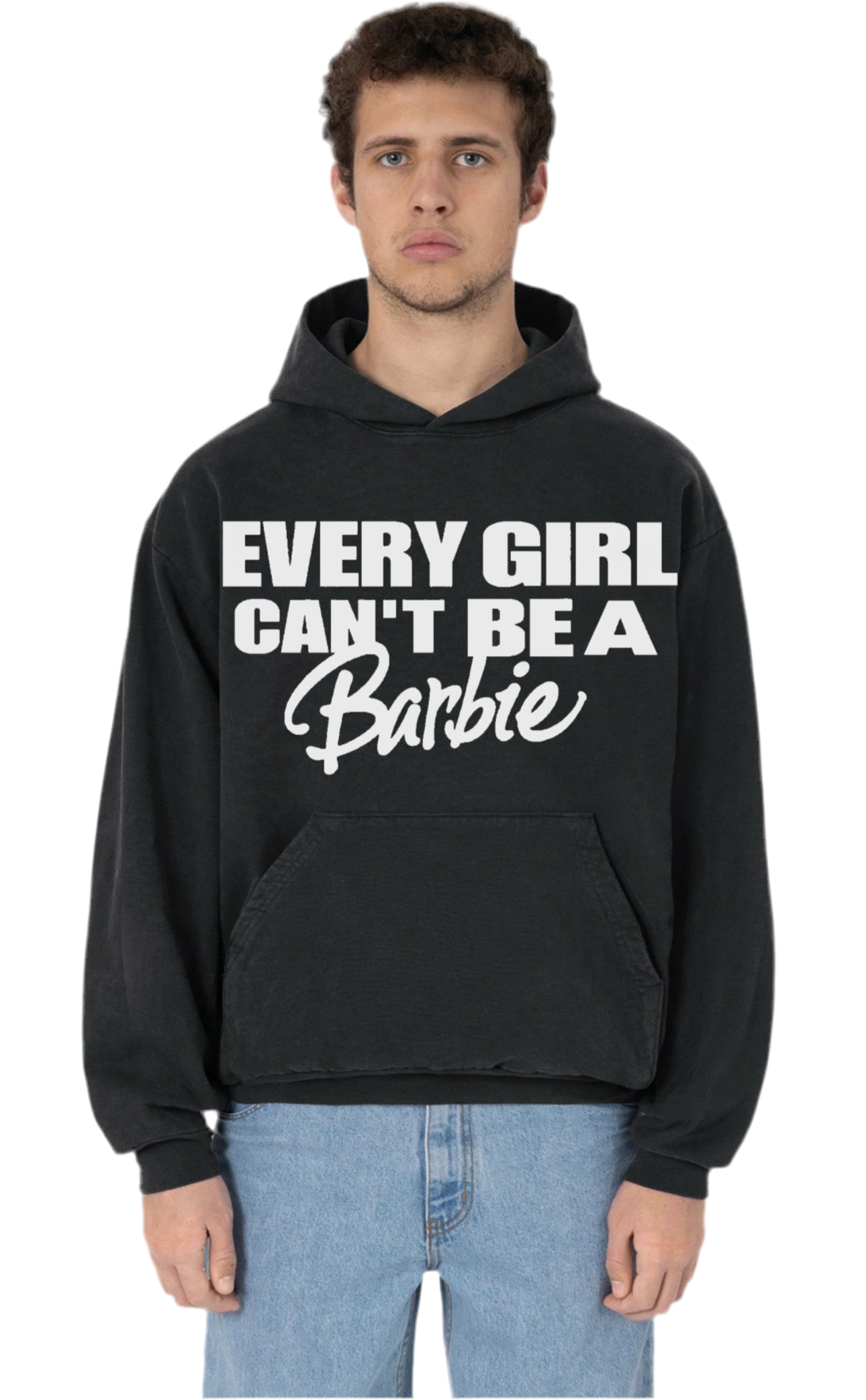 (WHITE) Barbie hoodie