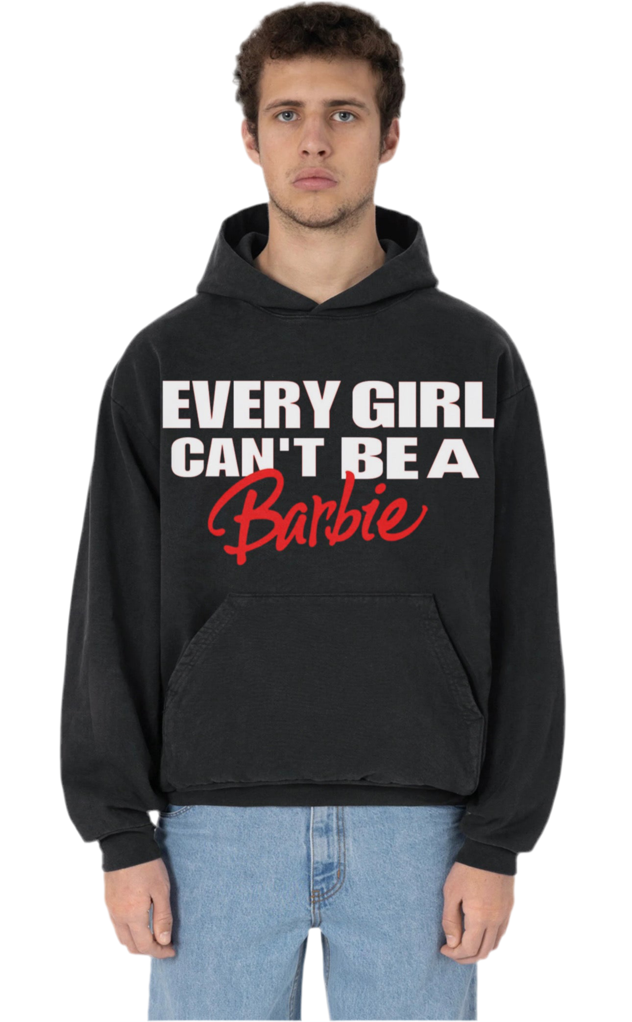 (RED) Barbie hoodie